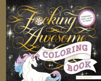 Cover image of F*cking Awesome Coloring Book