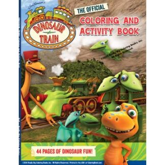 Cover image of Dinosaur Train Coloring Official 8.5"x11"