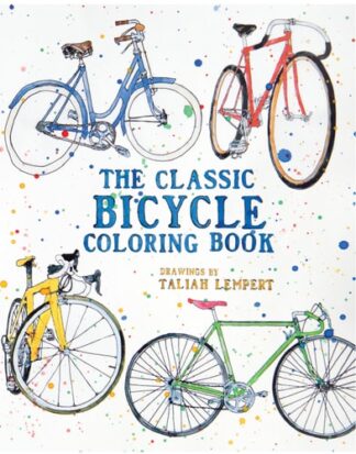 Cover image of Classic Bicycle Coloring Book