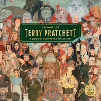 Cover image of The World of Terry Pratchett 1000 Piece Puzzle