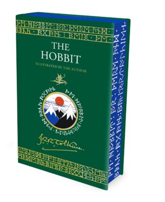 Cover image of The Hobbit: Illustrated by J.R.R. Tolkien