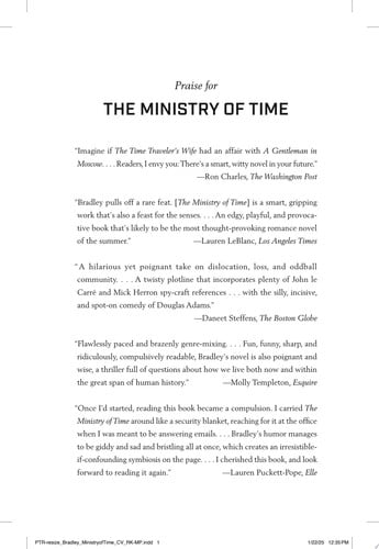 The Ministry of Time A Novel
