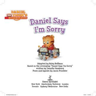 Daniel Says I'm Sorry