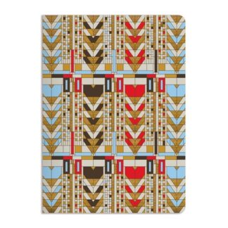 Frank Lloyd Wright Tree of Life Embroidered Notebook