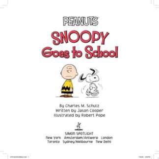 Snoopy Goes to School